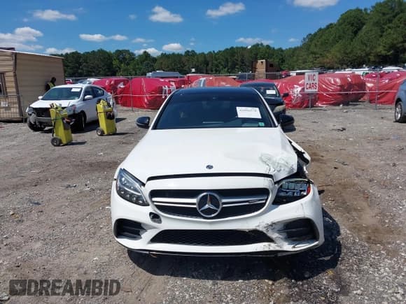 ✅ 2019 Mercedes-Benz C 43 AMG • VIN: 55SWF6EB9KU304940 • Lot: 43096578. Listed on IAAI with 50,441 mi. Free auction sales archive from the USA and detailed vehicle history report at DreamBid. Image 12.