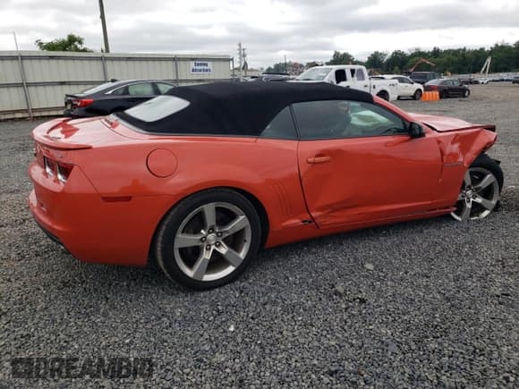✅ 2011 Chevrolet Camaro 2SS • VIN: 2G1FK3DJXB9198029 • Lot: 67309035. Listed on Copart with Not provided. Free auction sales archive from the USA and detailed vehicle history report at DreamBid. Image 3.