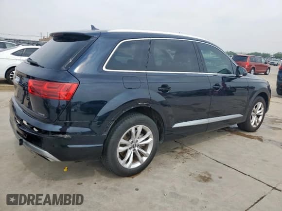 ✅ 2017 Audi Q7 Premium • VIN: WA1AHAF78HD049355 • Lot: 57348235. Listed on Copart with 72,139 mi. Free auction sales archive from the USA and detailed vehicle history report at DreamBid. Image 3.