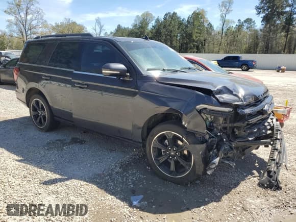 ✅ 2023 Ford Expedition Limited • VIN: 1FMJU2A82PEA20672 • Lot: 49170805. Listed on Copart with 49,872 mi. Free auction sales archive from the USA and detailed vehicle history report at DreamBid. Image 4.