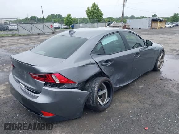 ✅ 2014 Lexus IS 350 • VIN: JTHCE1D23E5001247 • Lot: 42511541. Listed on IAAI with 105,032 mi. Free auction sales archive from the USA and detailed vehicle history report at DreamBid. Image 4.