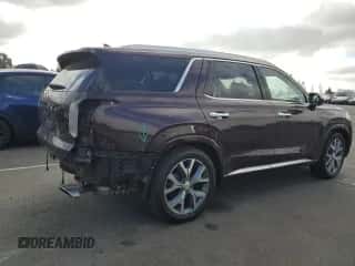 2021 Hyundai Palisade Limited z VIN KM8R54HE2MU226390, wystawiony jako Copart lot #81965945 z przebiegiem 45 180 mil mil oraz Szkoda całkowita • Salvage title. Historia ofert i sprzedaży dostępna na DreamBid. Obrazek 3.