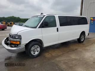 2016 Chevrolet Express Passenger LT с VIN 1GAZGPFF6G1178192, выставлен на аукционе Copart как лот 58408975 с пробегом 154 788 миль миль и Списание • Salvage title. История ставок и продаж доступна на DreamBid. Изображение 1.