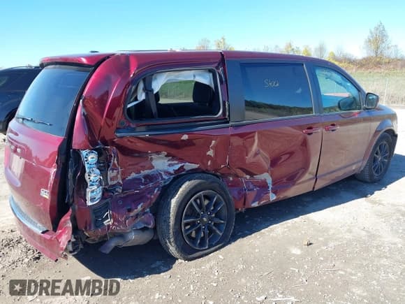 ✅ 2019 Dodge Grand Caravan GT • VIN: 2C4RDGEG2KR764337 • Лот: 43453394. Опубликован ранее на IAAI с пробегом 132 536 миль. Бесплатный доступ к архиву аукционных продаж из США и подробный отчёт об истории автомобиля на DreamBid. Изображение 4.
