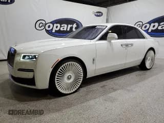 ✅ 2021 Rolls-Royce Ghost • VIN: SCATV0C03MU206705 • Lot: 92420695. Wystawiony na Copart z przebiegiem 30 477 mil. Bezpłatny archiwum sprzedaży aukcyjnych z USA i szczegółowy raport historii pojazdu na DreamBid. Zdjęcie 1.