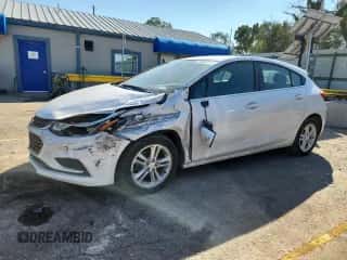 2018 Chevrolet Cruze LT с VIN 3G1BE6SM1JS654487, выставлен на аукционе Copart как лот 84282045 с пробегом 77 071 миль миль и Списание • Salvage title. История ставок и продаж доступна на DreamBid. Изображение 1.