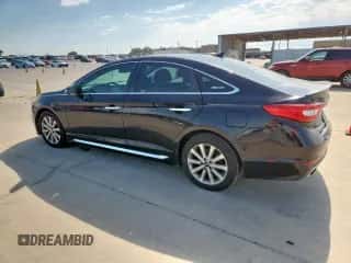 2017 Hyundai Sonata Sport with VIN 5NPE34AF9HH469349, listed as a Copart auction lot 66605255 with 83,804 mi miles and Salvage title. Bid and sale history available at DreamBid. Image 2.