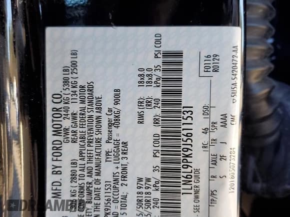 ✅ 2018 Lincoln Continental Premiere • VIN: 1LN6L9PK9J5611531 • Lot: 78428873. Wystawiony na Copart z przebiegiem 16 924 mil. Bezpłatny archiwum sprzedaży aukcyjnych z USA i szczegółowy raport historii pojazdu na DreamBid. Zdjęcie 12.