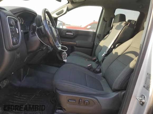 2019 Chevrolet Silverado 1500 LT with VIN 1GCRYDEK2KZ302275, listed as a Copart auction lot 80577075 with 54,135 mi miles and Salvage title. Bid and sale history available at DreamBid. Image 7.