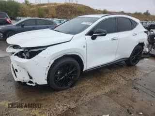✅ 2024 Lexus NX 350 F Sport • VIN: 2T2KGCEZ6RC039350 • Lot: 81663145. Wystawiony na Copart z przebiegiem 27 675 mil. Bezpłatny archiwum sprzedaży aukcyjnych z USA i szczegółowy raport historii pojazdu na DreamBid. Zdjęcie 1.