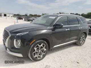 ✅ 2022 Hyundai Palisade Calligraphy • VIN: KM8R74HE9NU401861 • Лот: 76514314. Опубликован ранее на Copart с пробегом 41 831 миль. Бесплатный доступ к архиву аукционных продаж из США и подробный отчёт об истории автомобиля на DreamBid. Изображение 1.