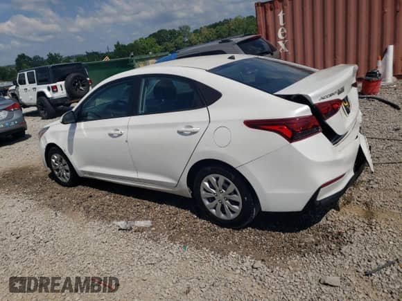 2022 Hyundai Accent SEL z VIN 3KPC24A61NE167452, wystawiony jako Copart lot #60143694 z przebiegiem 28 359 mil mil oraz Szkoda całkowita • Salvage title. Historia ofert i sprzedaży dostępna na DreamBid. Obrazek 2.