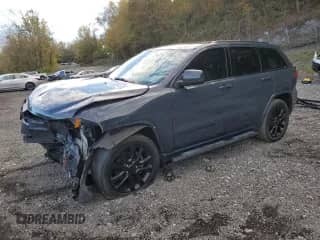 2018 Jeep Grand Cherokee Altitude with VIN 1C4RJFAG3JC332047, listed as a Copart auction lot 86796385 with 123,992 mi miles and Salvage title. Bid and sale history available at DreamBid. Image 1.