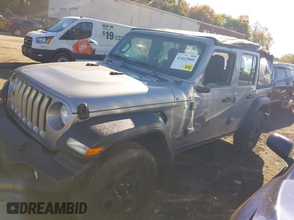 ✅ 2021 Jeep Wrangler Unlimited 80th Anniversary • VIN: 1C4HJXDN6MW543158 • Lot: 43412860. Listed on IAAI with 39,666 mi. Free auction sales archive from the USA and detailed vehicle history report at DreamBid. Image 18.