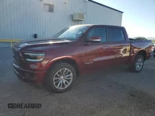 2022 Ram 1500 Laramie with VIN 1C6SRFJTXNN109383, listed as a Copart auction lot 84626535 with 3,142 mi miles and Salvage title. Bid and sale history available at DreamBid. Image 1.