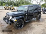 ✅ 2022 Jeep Wrangler Unlimited Sahara • VIN: 1C4JJXP61NW270878 • Lot: 70310145. Listed on Copart with 37,513 mi. Free auction sales archive from the USA and detailed vehicle history report at DreamBid. Image 1.