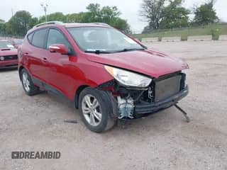 2013 Hyundai Tucson Limited with VIN KM8JUCAC4DU622369, listed as a IAAI auction lot 42755740 with 94,877 mi miles and . Bid and sale history available at DreamBid. Image 1.