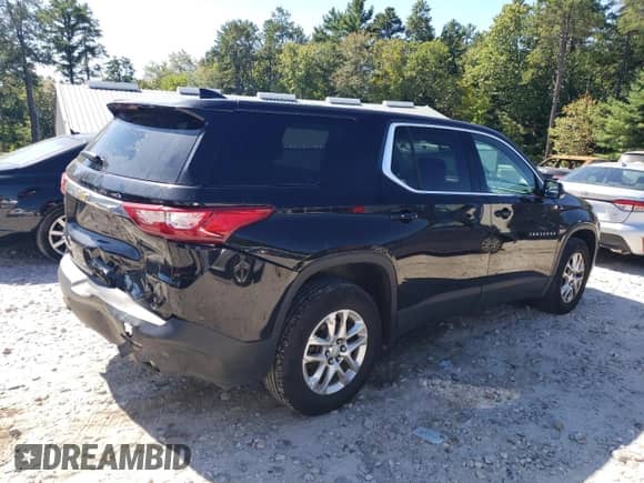 2020 Chevrolet Traverse LS z VIN 1GNEVFKW5LJ257849, wystawiony jako Copart lot #71466275 z przebiegiem 87 541 mil mil oraz Szkoda całkowita • Salvage title. Historia ofert i sprzedaży dostępna na DreamBid. Obrazek 3.