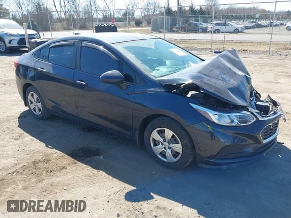 ✅ 2016 Chevrolet Cruze LS • VIN: 1G1BB5SM0G7313687 • Lot: 41779448. Listed on IAAI with 131,127 mi. Free auction sales archive from the USA and detailed vehicle history report at DreamBid. Image 1.