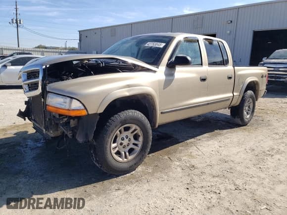✅ 2004 Dodge Dakota SLT • VIN: 1D7HG48N24S528094 • Lot: 42753845. Wystawiony na Copart z przebiegiem 159 359 mil. Bezpłatny archiwum sprzedaży aukcyjnych z USA i szczegółowy raport historii pojazdu na DreamBid. Zdjęcie 1.