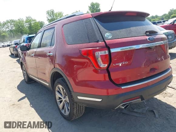 2018 Ford Explorer Limited z VIN 1FM5K7F83JGB13662, wystawiony jako IAAI lot #42582005 z przebiegiem 129 544 mil mil oraz . Historia ofert i sprzedaży dostępna na DreamBid. Obrazek 3.