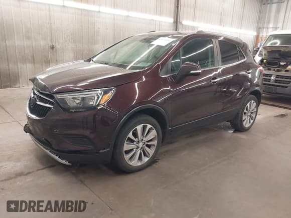 ✅ 2018 Buick Encore Preferred • VIN: KL4CJESB5JB587849 • Lot: 43074932. Listed on IAAI with 86,834 mi. Free auction sales archive from the USA and detailed vehicle history report at DreamBid. Image 2.