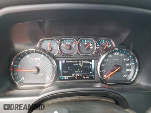 2017 Chevrolet Silverado 3500HD LTZ with VIN 1GC4K0EY3HF184708, listed as a Copart auction lot 68829495 with 251,642 mi miles and Salvage title. Bid and sale history available at DreamBid. Image 9.