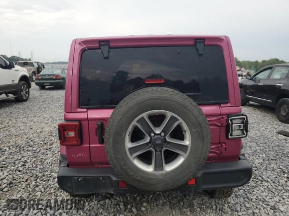 ✅ 2021 Jeep Wrangler Unlimited Sahara • VIN: 1C4HJXEG6MW861359 • Lot: 81632715. Listed on Copart with 56,417 mi. Free auction sales archive from the USA and detailed vehicle history report at DreamBid. Image 6.