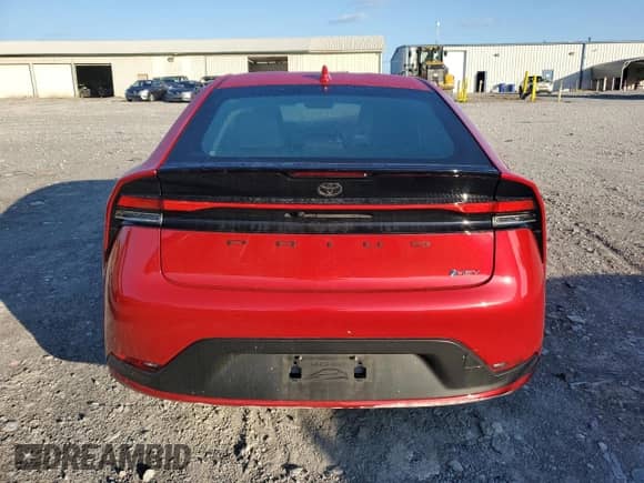 2024 Toyota Prius LE with VIN JTDADABU0R3015981, listed as a Copart auction lot 71633355 with 13,660 mi miles and Clean title. Bid and sale history available at DreamBid. Image 6.