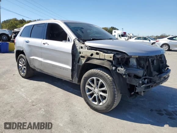 ✅ 2014 Jeep Grand Cherokee Limited • VIN: 1C4RJEBG6EC466694 • Lot: 85711455. Listed on Copart with 148,836 mi. Free auction sales archive from the USA and detailed vehicle history report at DreamBid. Image 4.