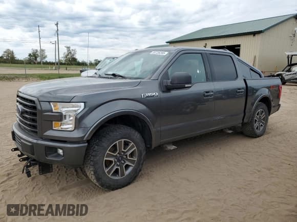 ✅ 2017 Ford F-150 XL • VIN: 1FTEW1EF4HFB20979 • Lot: 58726265. Listed on Copart with 100,671 mi. Free auction sales archive from the USA and detailed vehicle history report at DreamBid. Image 1.