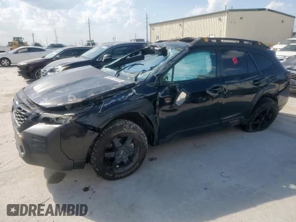 ✅ 2023 Subaru Outback Wilderness • VIN: 4S4BTGUD8P3150271 • Lot: 50615595. Listed on Copart with Not provided. Free auction sales archive from the USA and detailed vehicle history report at DreamBid. Image 1.