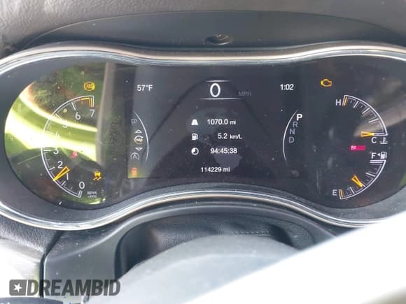 ✅ 2017 Jeep Grand Cherokee Limited • VIN: 1C4RJFBG4HC874105 • Lot: 41751884. Listed on IAAI with 114,229 mi. Free auction sales archive from the USA and detailed vehicle history report at DreamBid. Image 7.