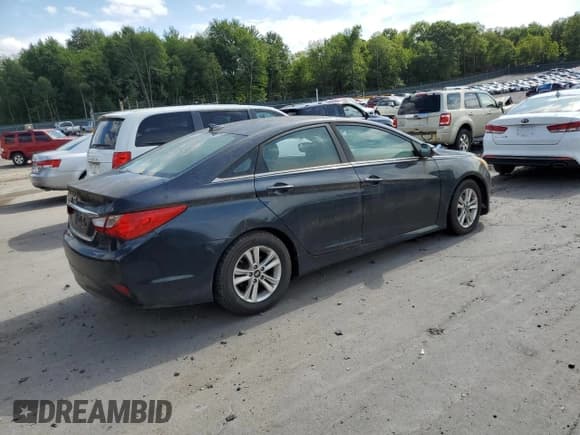 ✅ 2014 Hyundai Sonata GLS • VIN: 5NPEB4ACXEH822668 • Lot: 69369275. Listed on Copart with Not provided. Free auction sales archive from the USA and detailed vehicle history report at DreamBid. Image 3.