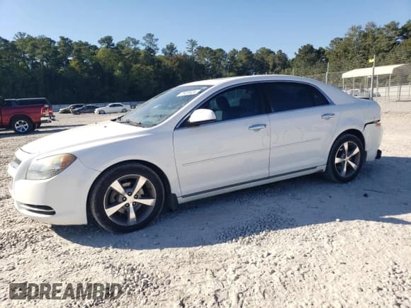 ✅ 2012 Chevrolet Malibu 1LT • VIN: 1G1ZC5E07CF302612 • Lot: 75459424. Listed on Copart with 191,837 mi. Free auction sales archive from the USA and detailed vehicle history report at DreamBid. Image 1.