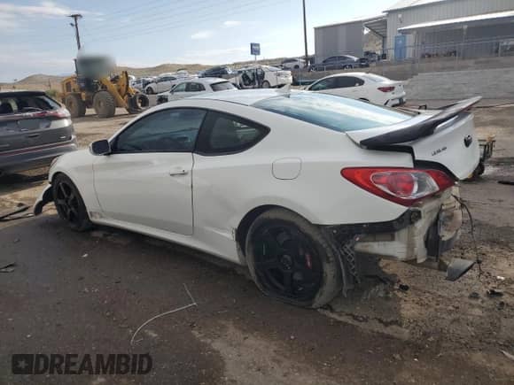 2012 Hyundai Genesis Coupe Track с VIN KMHHU6KH9CU074930, выставлен на аукционе Copart как лот 70231844 с пробегом 106 225 миль миль и Списание • Salvage title. История ставок и продаж доступна на DreamBid. Изображение 2.