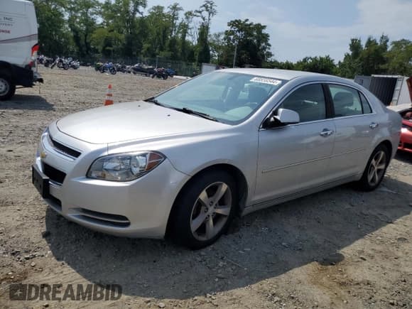 ✅ 2012 Chevrolet Malibu 1LT • VIN: 1G1ZC5E02CF383700 • Lot: 68556544. Listed on Copart with 83,495 mi. Free auction sales archive from the USA and detailed vehicle history report at DreamBid. Image 1.