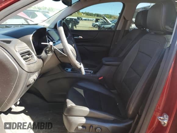 2018 Chevrolet Equinox Premier with VIN 3GNAXWEX6JS507768, listed as a Copart auction lot 84743845 with 36,822 mi miles and Salvage title. Bid and sale history available at DreamBid. Image 7.