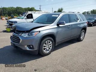 ✅ 2018 Chevrolet Traverse LT Cloth • VIN: 1GNEVGKW2JJ114893 • Lot: 67729435. Wystawiony na Copart z przebiegiem 144 949 mil. Bezpłatny archiwum sprzedaży aukcyjnych z USA i szczegółowy raport historii pojazdu na DreamBid. Zdjęcie 1.