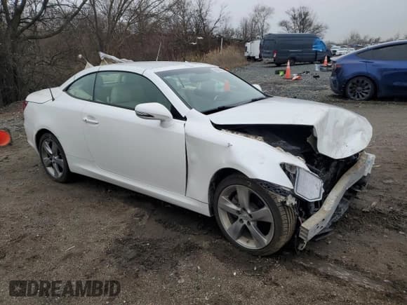 ✅ 2010 Lexus IS 250 C • VIN: JTHFF2C27A2509282 • Lot: 86063204. Listed on Copart with 109,297 mi. Free auction sales archive from the USA and detailed vehicle history report at DreamBid. Image 4.