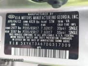 ✅ 2013 Kia Sorento LX • VIN: 5XYKT3A67DG317309 • Lot: 42178502. Listed on IAAI with 62,702 mi. Free auction sales archive from the USA and detailed vehicle history report at DreamBid. Image 9.