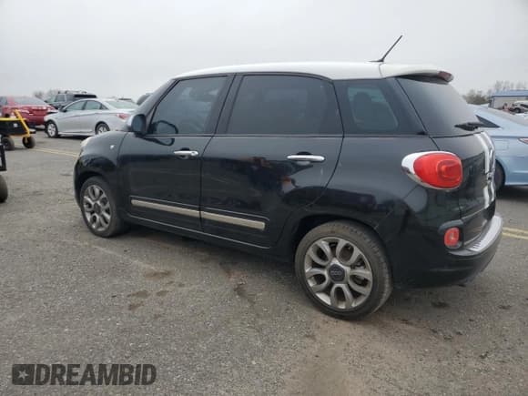 ✅ 2014 FIAT 500L Lounge • VIN: ZFBCFACH7EZ009027 • Lot: 52575895. Listed on Copart with 46,168 mi. Free auction sales archive from the USA and detailed vehicle history report at DreamBid. Image 2.