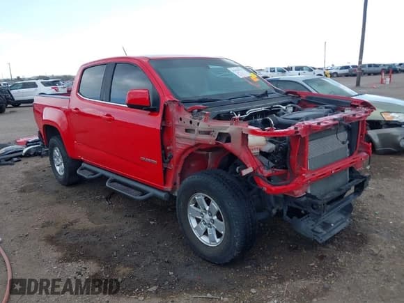 ✅ 2018 Chevrolet Colorado 2WD Work Truck • VIN: 1GCGSBEA1J1256990 • Lot: 41654571. Listed on IAAI with 92,507 mi. Free auction sales archive from the USA and detailed vehicle history report at DreamBid. Image 1.