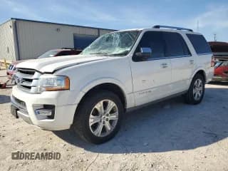 ✅ 2016 Ford Expedition Platinum • VIN: 1FMJU1LT2GEF02439 • Лот: 79284124. Опубликован ранее на Copart с пробегом 91 166 миль. Бесплатный доступ к архиву аукционных продаж из США и подробный отчёт об истории автомобиля на DreamBid. Изображение 1.