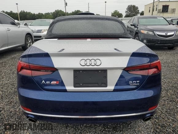 ✅ 2018 Audi A5 Cabriolet Prestige • VIN: WAU2NGF53JN013817 • Lot: 74196474. Listed on Copart with Not provided. Free auction sales archive from the USA and detailed vehicle history report at DreamBid. Image 6.