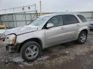 2008 Chevrolet Equinox LTZ z VIN 2CNDL83F086315340, wystawiony jako Copart lot #43742215 z przebiegiem 100 163 mil mil oraz Szkoda całkowita • Salvage title. Historia ofert i sprzedaży dostępna na DreamBid. Obrazek 1.
