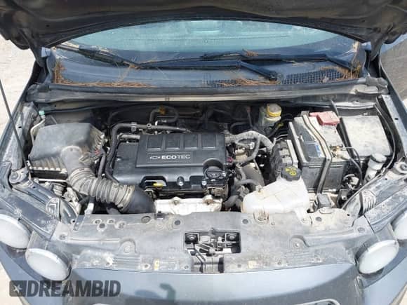 2013 Chevrolet Sonic RS z VIN 1G1JG6SB8D4180207, wystawiony jako IAAI lot #42426670 z przebiegiem 183 889 mil mil oraz . Historia ofert i sprzedaży dostępna na DreamBid. Obrazek 10.