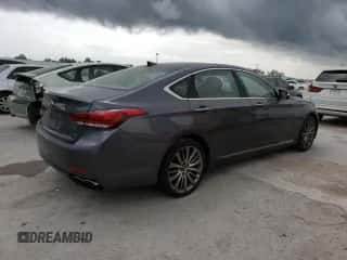 2015 Hyundai Genesis 5.0L z VIN KMHGN4JFXFU070032, wystawiony jako Copart lot #68351644 z przebiegiem 132 828 mil mil oraz Nie do naprawy • Non repairable. Historia ofert i sprzedaży dostępna na DreamBid. Obrazek 3.