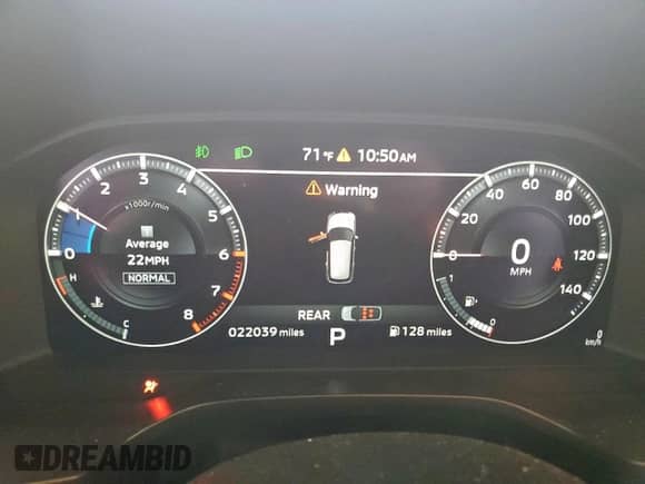 2023 Mitsubishi Outlander SEL с VIN JA4J3VA82PZ043185, выставлен на аукционе Copart как лот 60531525 с пробегом 22 039 миль миль и Списание • Salvage title. История ставок и продаж доступна на DreamBid. Изображение 9.