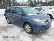 ✅ 2017 Toyota Sienna XLE • VIN: 5TDDZ3DC9HS159153 • Lot: 41350390. Listed on IAAI with 110,715 mi. Free auction sales archive from the USA and detailed vehicle history report at DreamBid. Image 1.